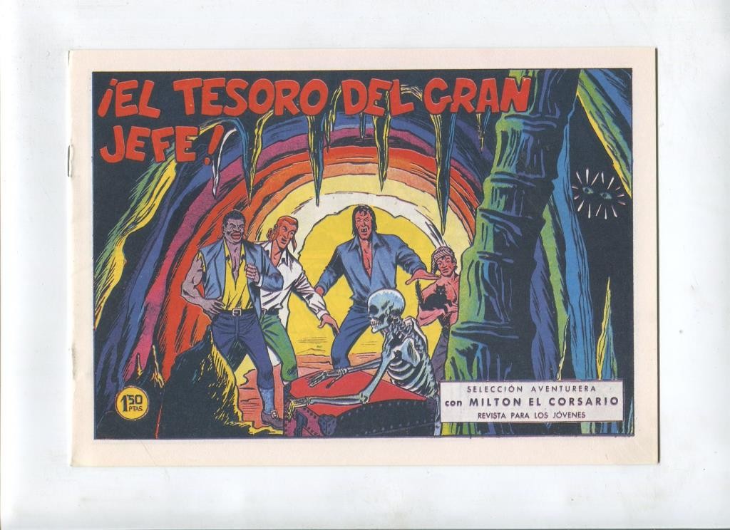 Milton el Corsario , facsimil numero 122: El tesoro del gran jefe