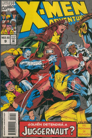 X-MEN ADVENTURES, Vol.1 No.09: La fuerza irresistible (Mexico edition)