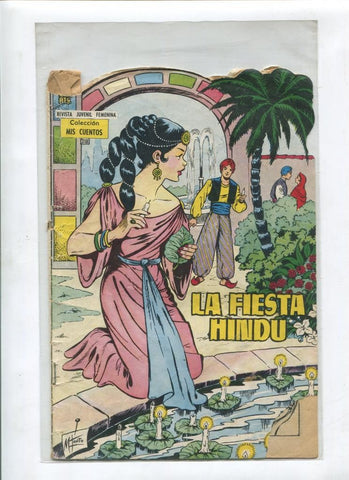 Mis Cuentos numero 318: la fiesta hindu (roto parte inferior derecha portada)