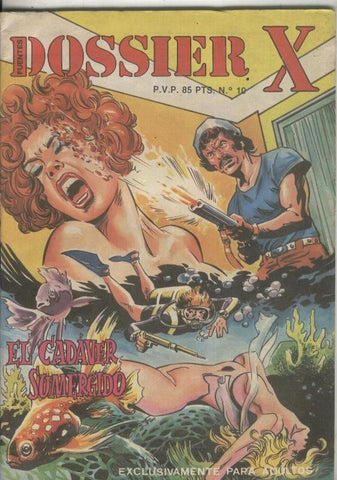 Dossier X numero 10: El cadaver sumergido