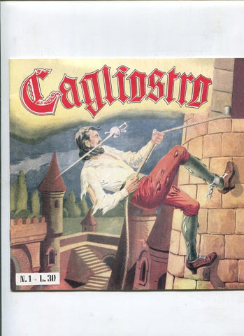 Cagliostro de A.Lavezzolo, facsimil del numero 01