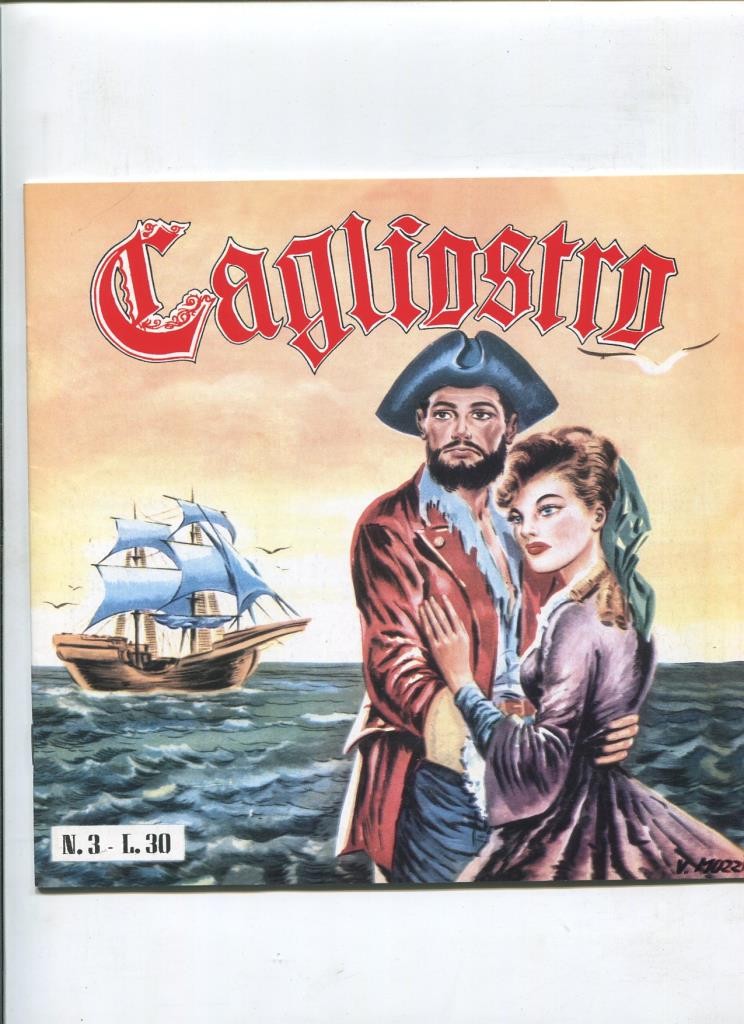 Cagliostro de A.Lavezzolo, facsimil del numero 03