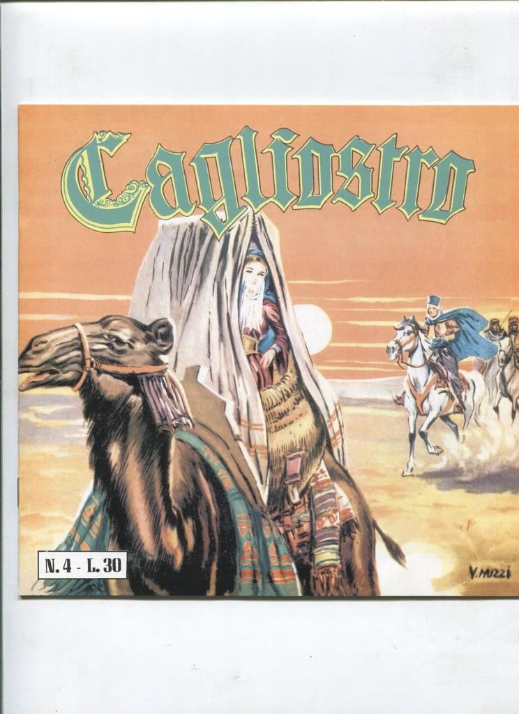 Cagliostro de A.Lavezzolo, facsimil del numero 04