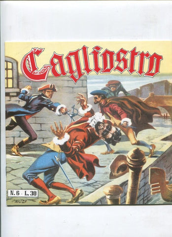 Cagliostro de A.Lavezzolo, facsimil del numero 06