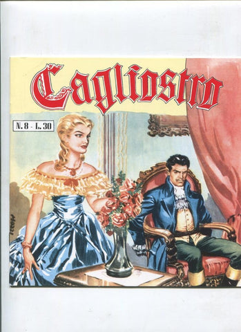 Cagliostro de A.Lavezzolo, facsimil del numero 08