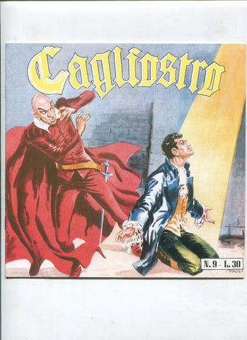 Cagliostro de A.Lavezzolo, facsimil del numero 09