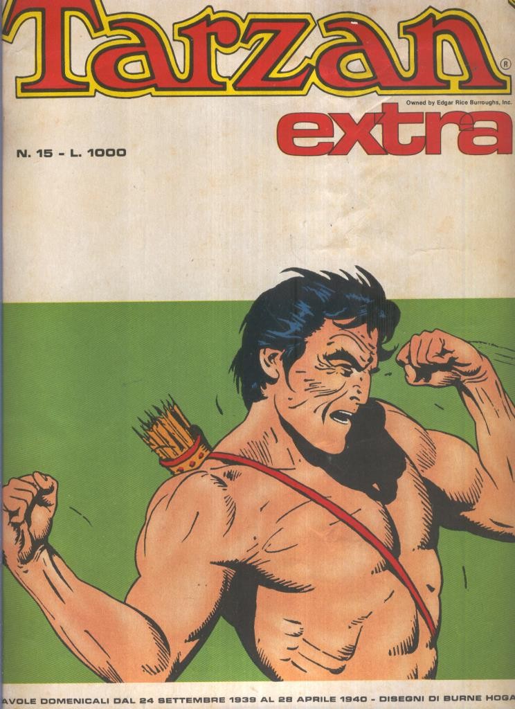 Tarzan extra numero 15: tavole dominicali del: 24.9.1939 al 28.4.1940