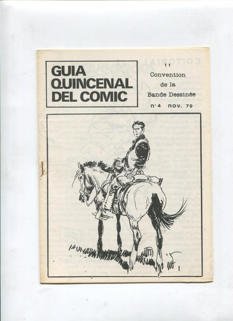 Fanzine: Guia quincenal del Comic numero 04 (1979)