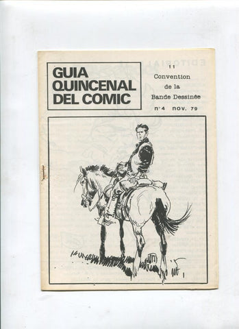 Fanzine: Guia quincenal del Comic numero 04 (1979)
