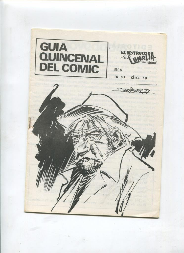 Fanzine: Guia quincenal del Comic numero 06 (1979)