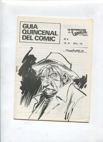 Fanzine: Guia quincenal del Comic numero 06 (1979)