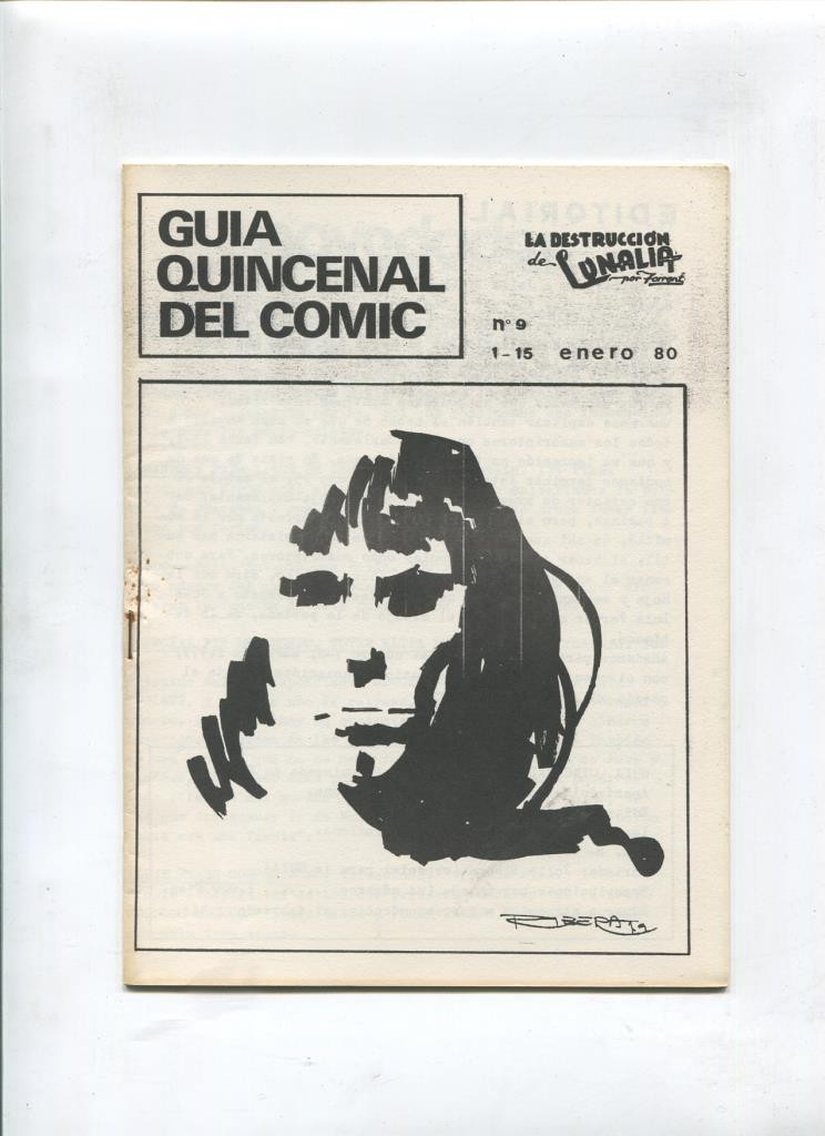 Fanzine: Guia quincenal del Comic numero 09 (1980)