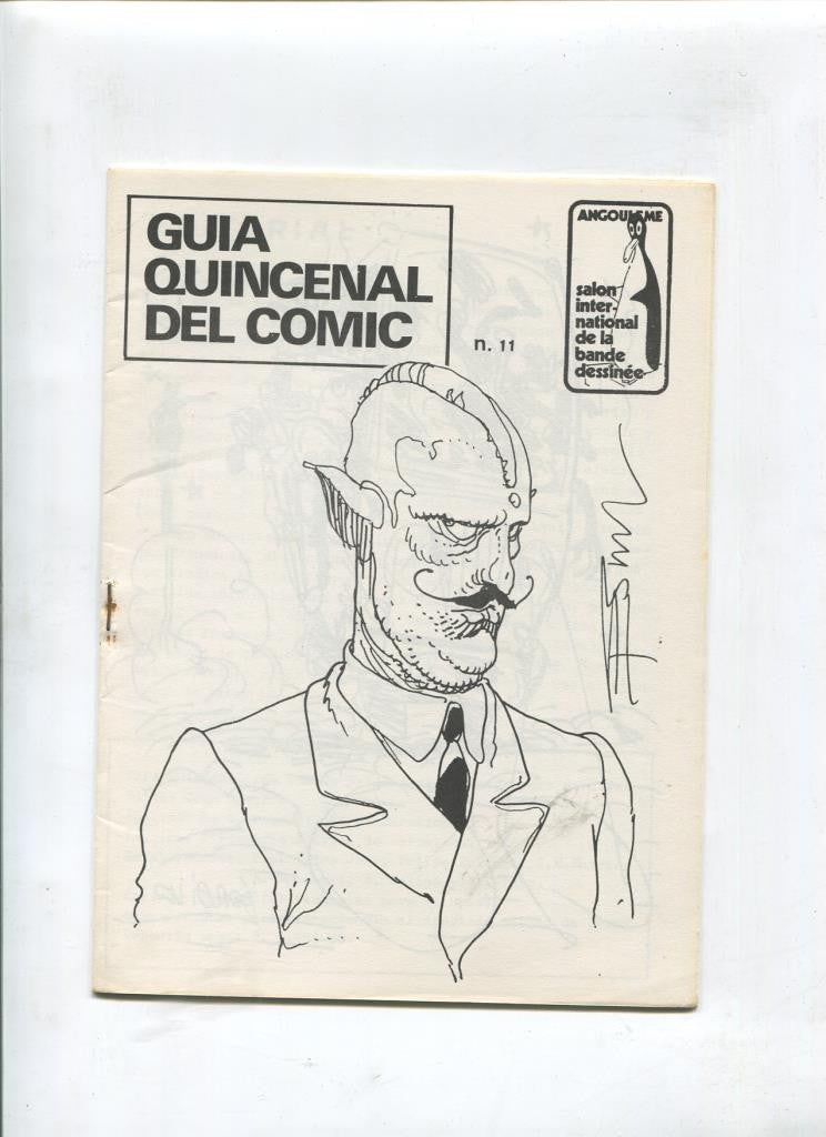 Fanzine: Guia quincenal del Comic numero 11 (1980)