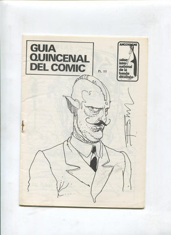 Fanzine: Guia quincenal del Comic numero 11 (1980)