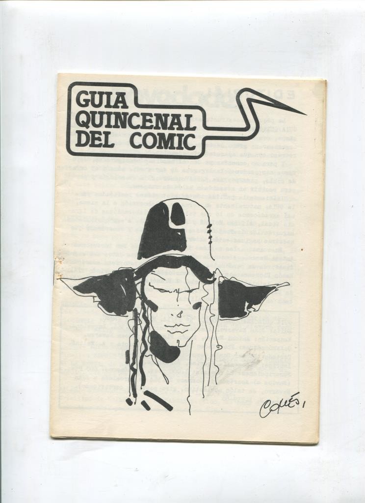 Fanzine: Guia quincenal del Comic numero 13/14 (1980)