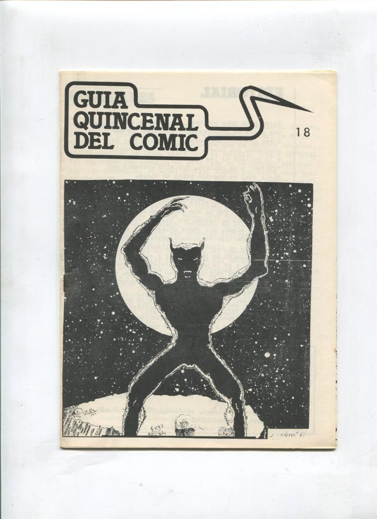 Fanzine: Guia quincenal del Comic numero 18 (1980)