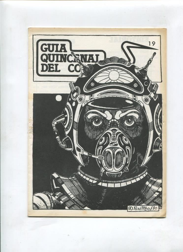 Fanzine: Guia quincenal del Comic numero 19 (1980)