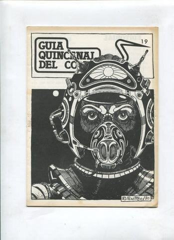 Fanzine: Guia quincenal del Comic numero 19 (1980)
