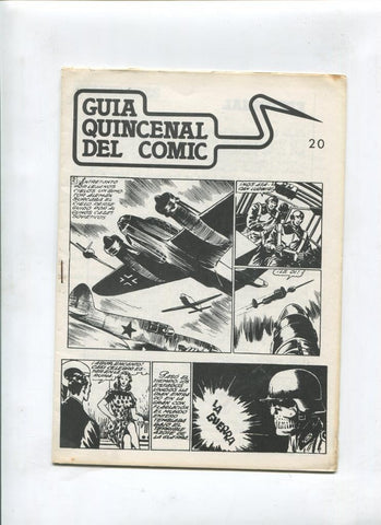 Fanzine: Guia quincenal del Comic numero 20 (1980)