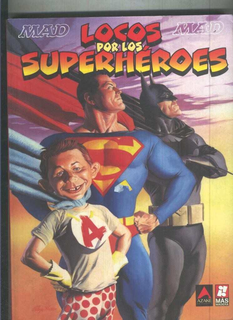Locos por los superheroes (numerado 1 en interior cubierta)
