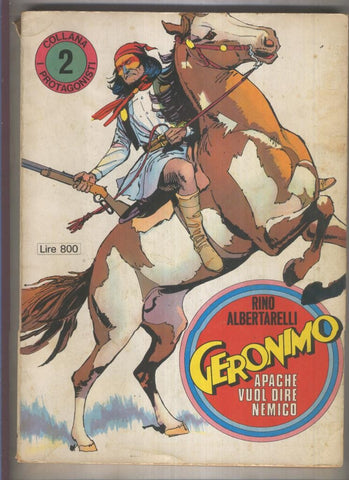 I protagonisti numero 02: Geronimo (algo cello lado superior lomo)
