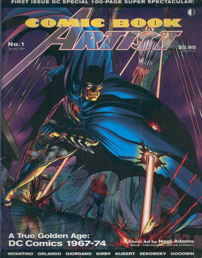 COMIC BOOK ARTIST, Vol.01 No.01: A true Golden Age, DC Comics 1967-74