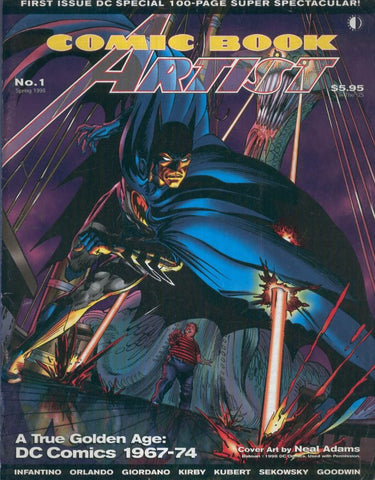 COMIC BOOK ARTIST, Vol.01 No.01: A true Golden Age, DC Comics 1967-74