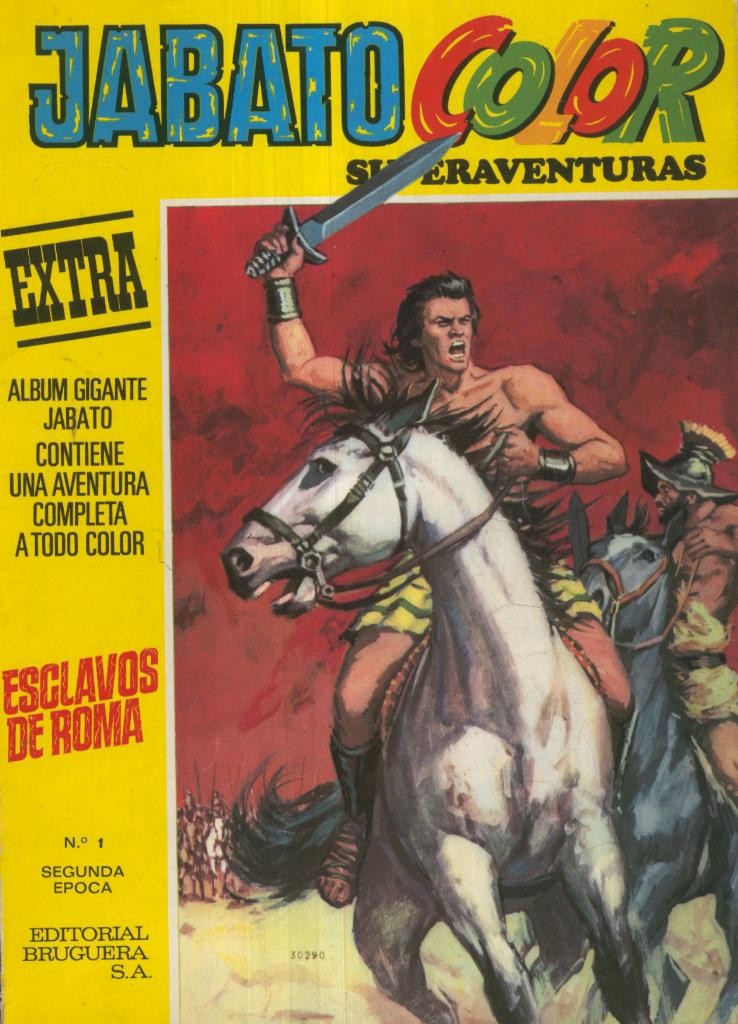JABATO COLOR EXTRA, 2a Epoca,( Año VII) No.01: Esclavos de Roma