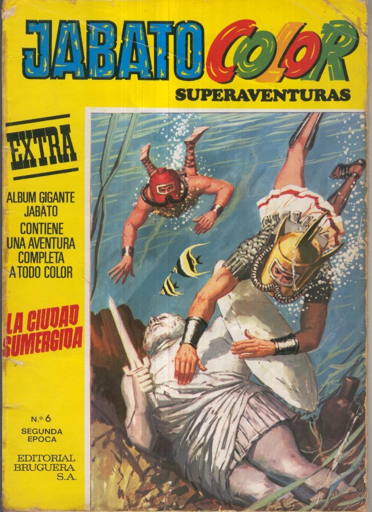 JABATO COLOR EXTRA, 2a Epoca,( Año VII) No.06: La ciudad sumergida
