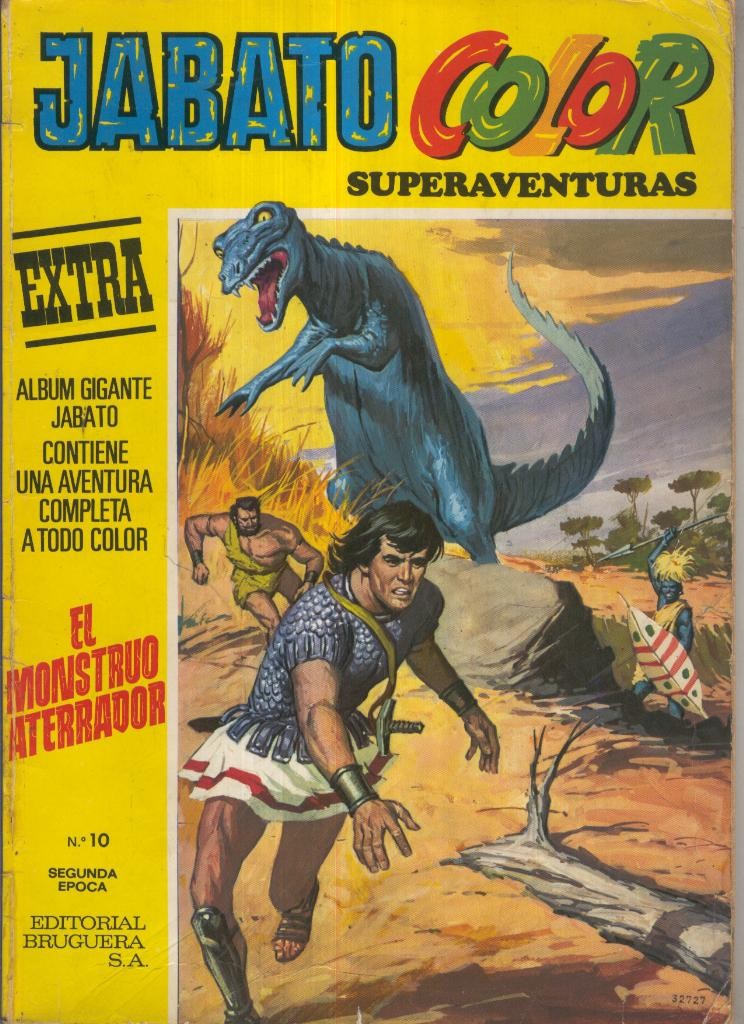 JABATO COLOR EXTRA, 2a Epoca,( Año VIII) No.10: El monstruo aterrador