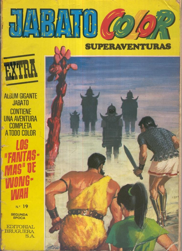 JABATO COLOR EXTRA, 2a Epoca,( Año VIII) No.19: Los Fantasmas de Wong-Wah