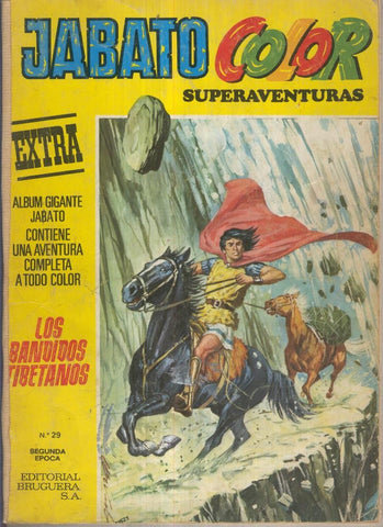 JABATO COLOR EXTRA, 2a Epoca,( Año IX) No.29: Los bandidos Tibetanos
