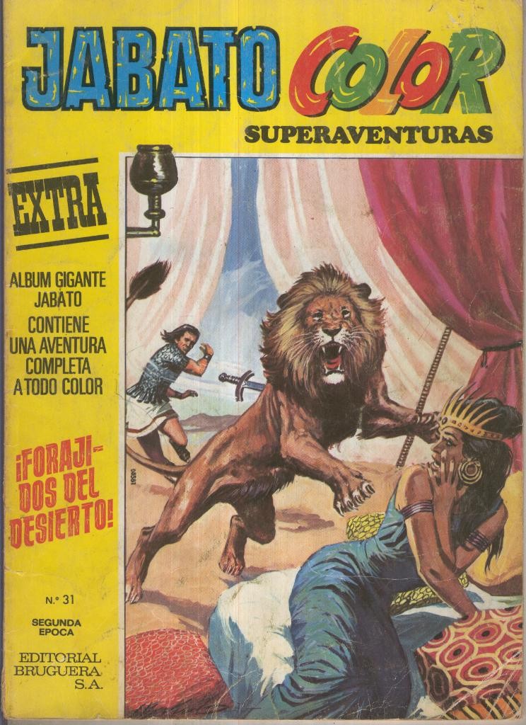 JABATO COLOR EXTRA, 2a Epoca,( Año IX) No.31: Forajidos del desierto