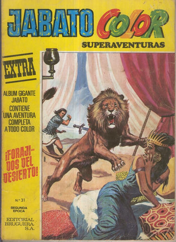 JABATO COLOR EXTRA, 2a Epoca,( Año IX) No.31: Forajidos del desierto