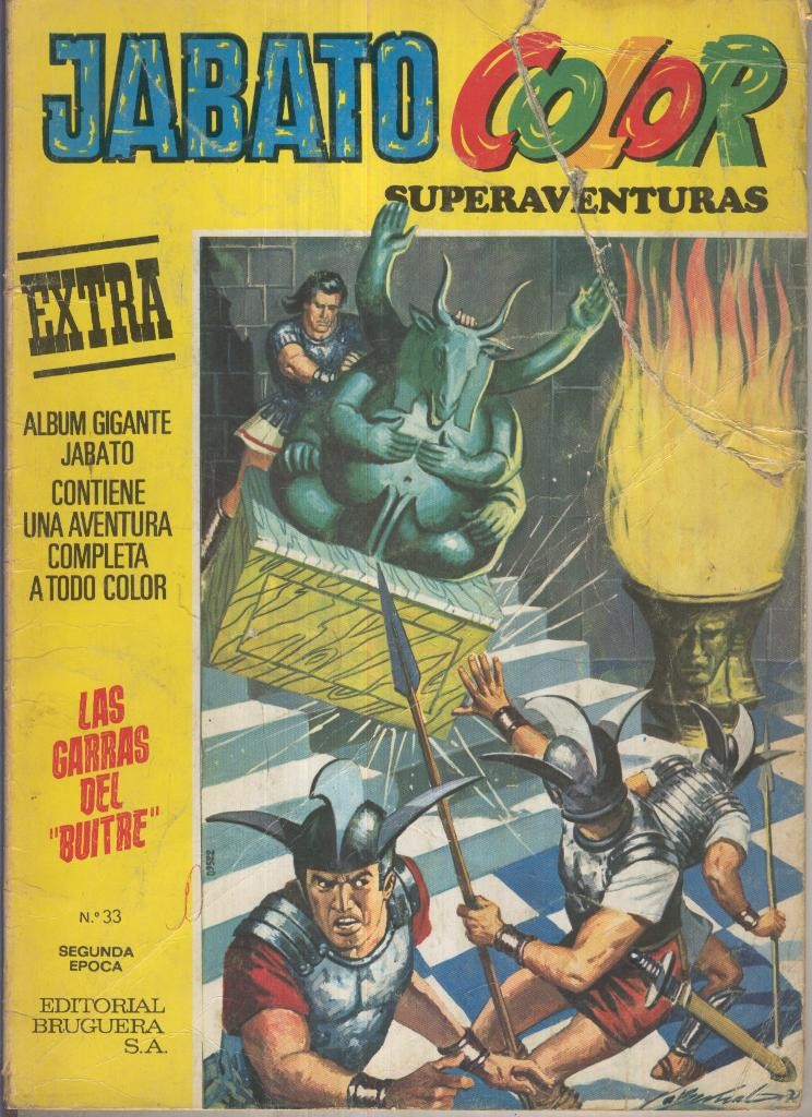 JABATO COLOR EXTRA, 2a Epoca,( Año IX) No.33: Las garras del buitre