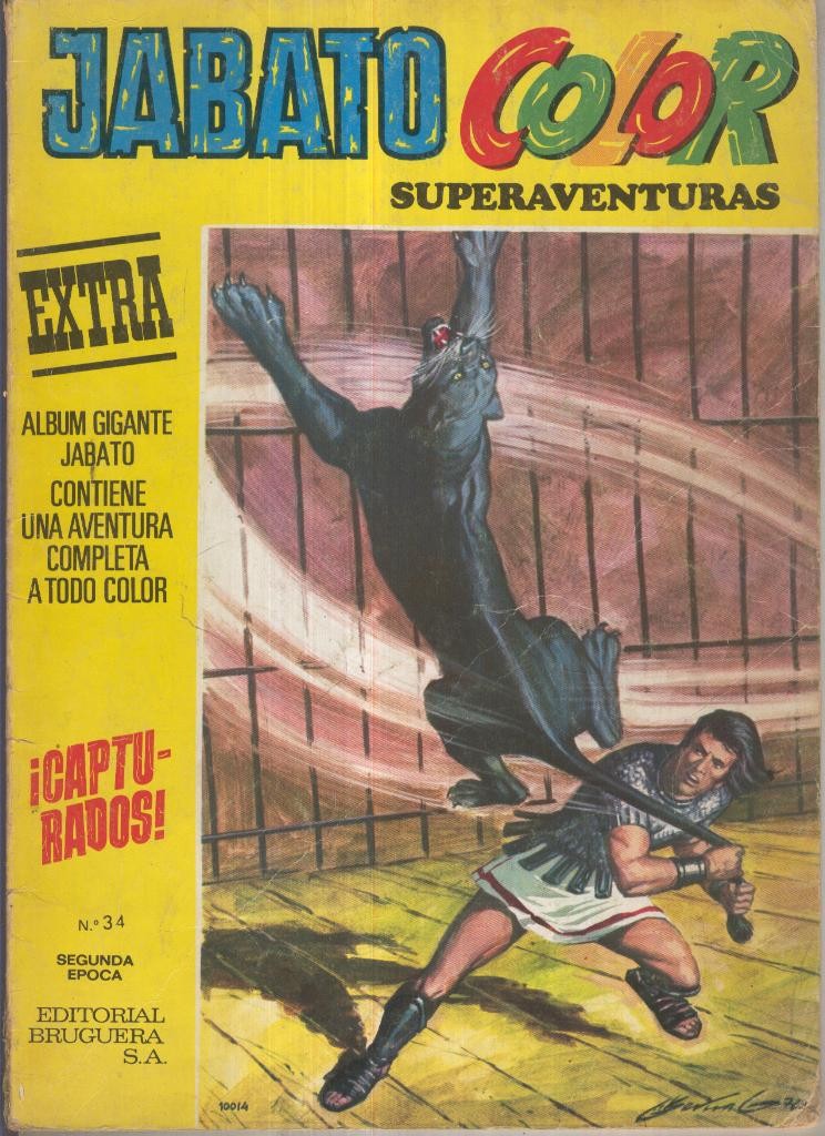 JABATO COLOR EXTRA, 2a Epoca,( Año IX) No.34: Capturados
