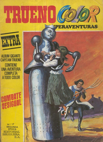 TRUENO COLOR EXTRA, 2a Epoca,( Año VIII) No.17: Combate Desigual