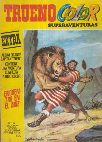 TRUENO COLOR EXTRA, 2a Epoca,( Año X) No.22: Encuentro en el aire