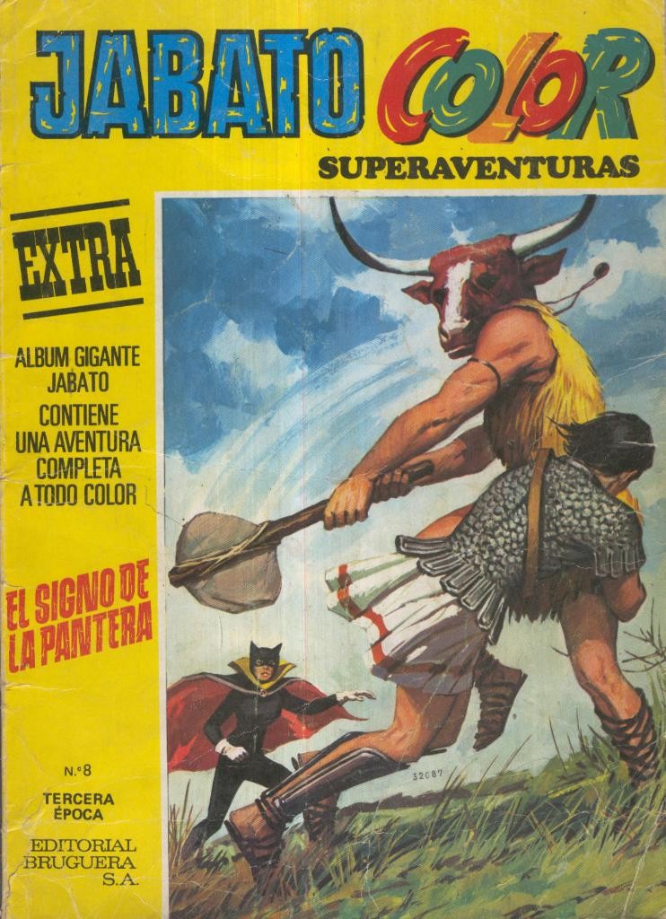 JABATO COLOR EXTRA, 3a Epoca,( Año X) No.08: El signo de la pantera