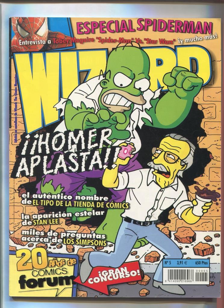 Wizard revista sobre comics numero 05