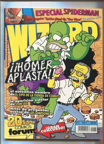 Wizard revista sobre comics numero 05