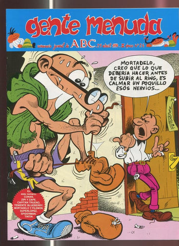 Gente Menuda seminario juvenil de ABC numero 024: El Capitan Trueno, etc