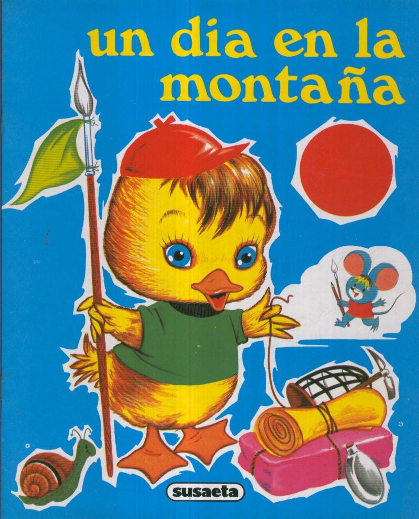 COLECCION VAMOS A PINTAR: Un dia en la Montaña