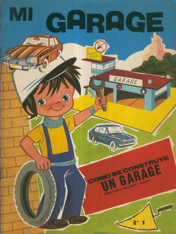 Serie Pinta,Recorta y Juega, No.01: MI GARAGE