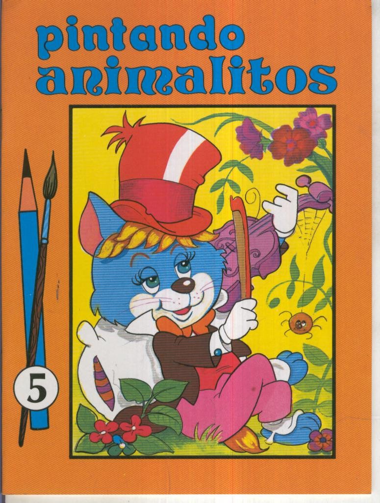 PINTANDO ANIMALITOS No.05 - (Albumes para Colorear Susaeta)