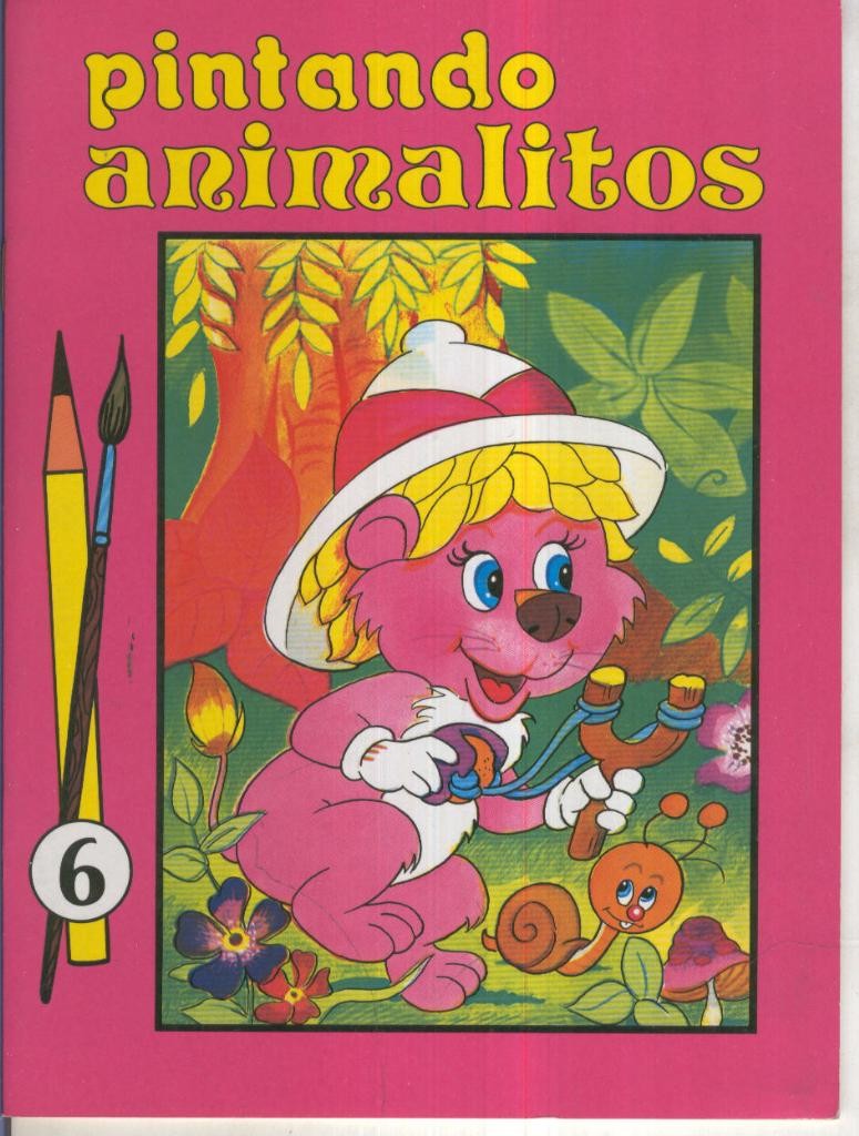 PINTANDO ANIMALITOS No.06 - (Albumes para Colorear Susaeta)