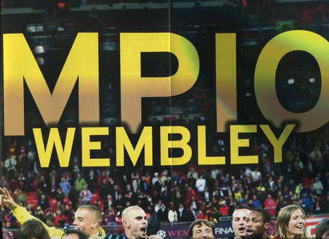 El Mundo Deporttivo: Poster F.C.Barcelona Cuarta Champion Wembley 2011