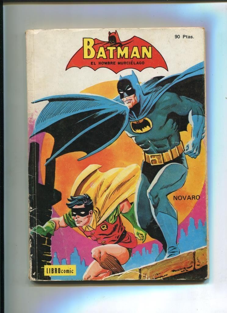 Batman libro comic numero 01: cello en lado lomo