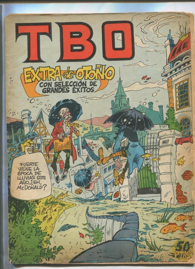 TBO extra  de 50 pts: Otoño, portada de tha
