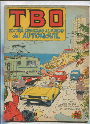 TBO extra  de 40 pts: automovil, portada de tha
